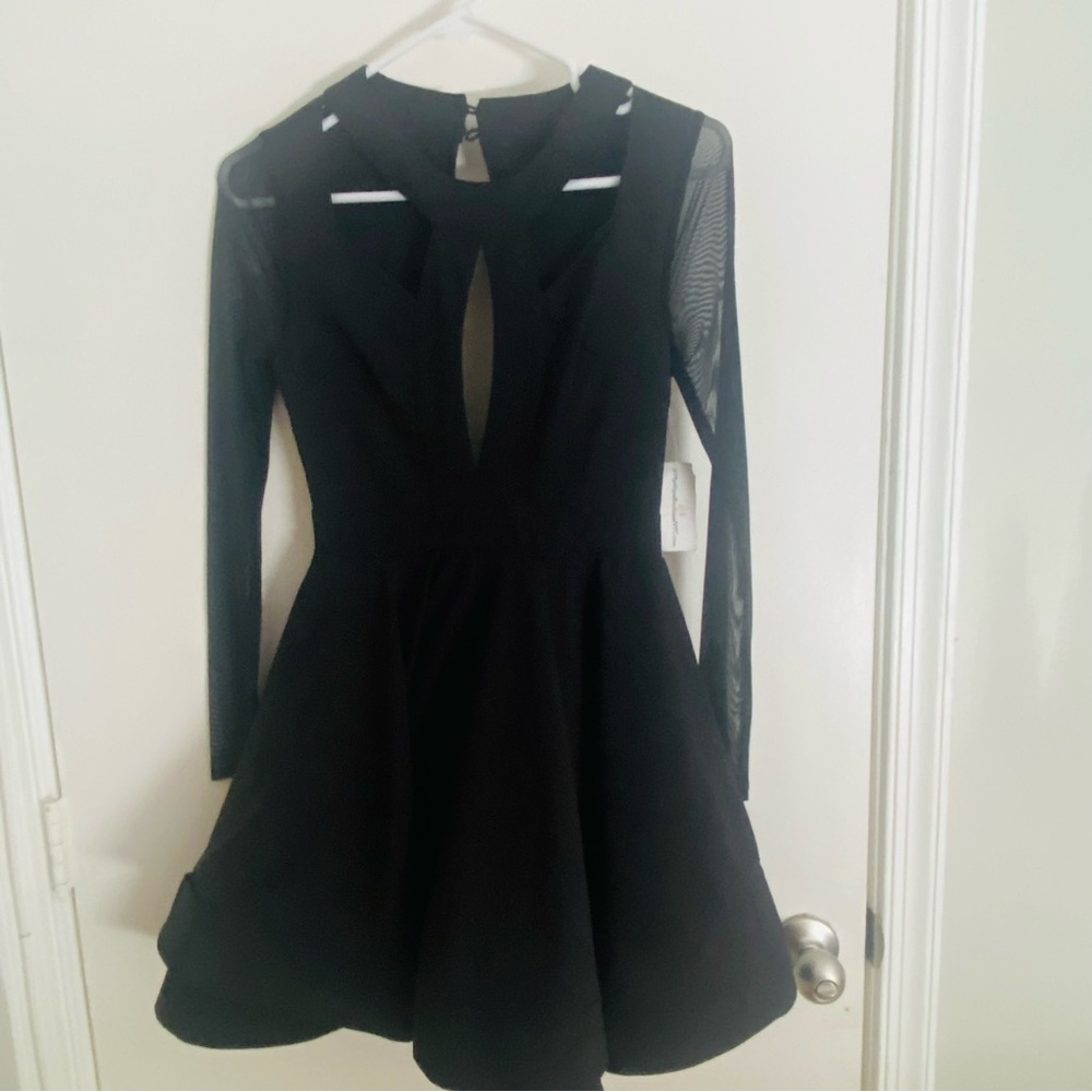 Elegant After 5 Long Sleeve Dress
